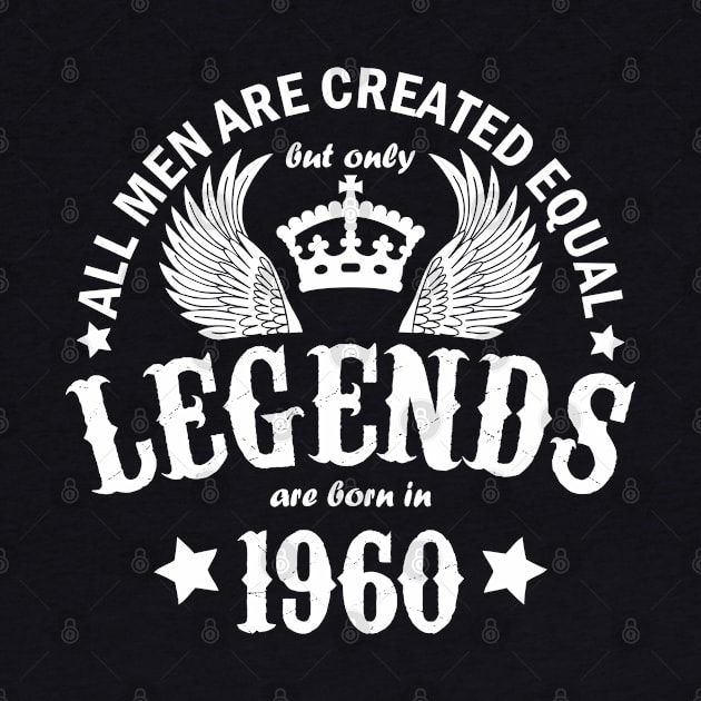 Legends are Born in 1960 by Dreamteebox